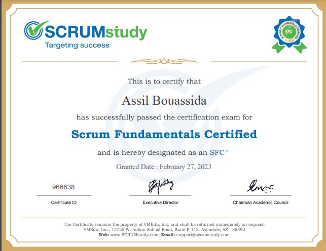 Certificate 3
